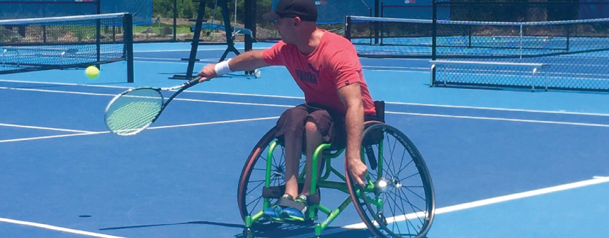 Mark Towner - Wheelchair Tennis