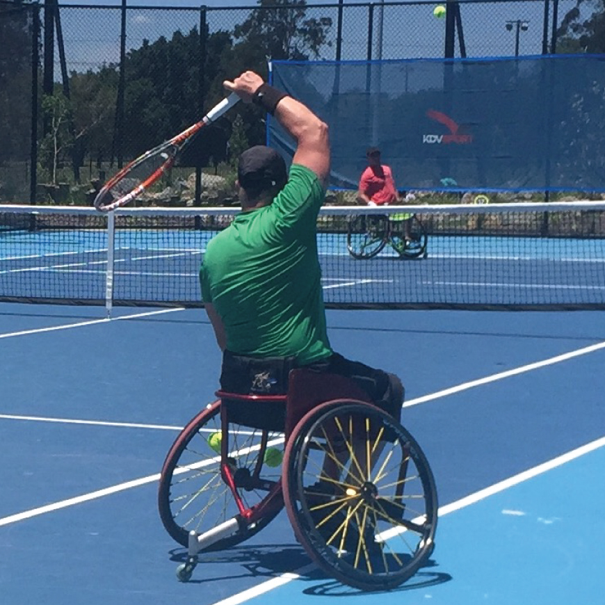 Dion Reweti - Wheelchair Tennis