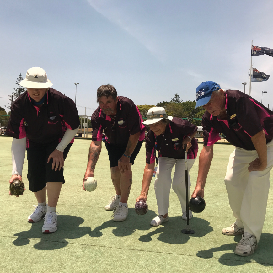Hickson Family - Lawn Bowls