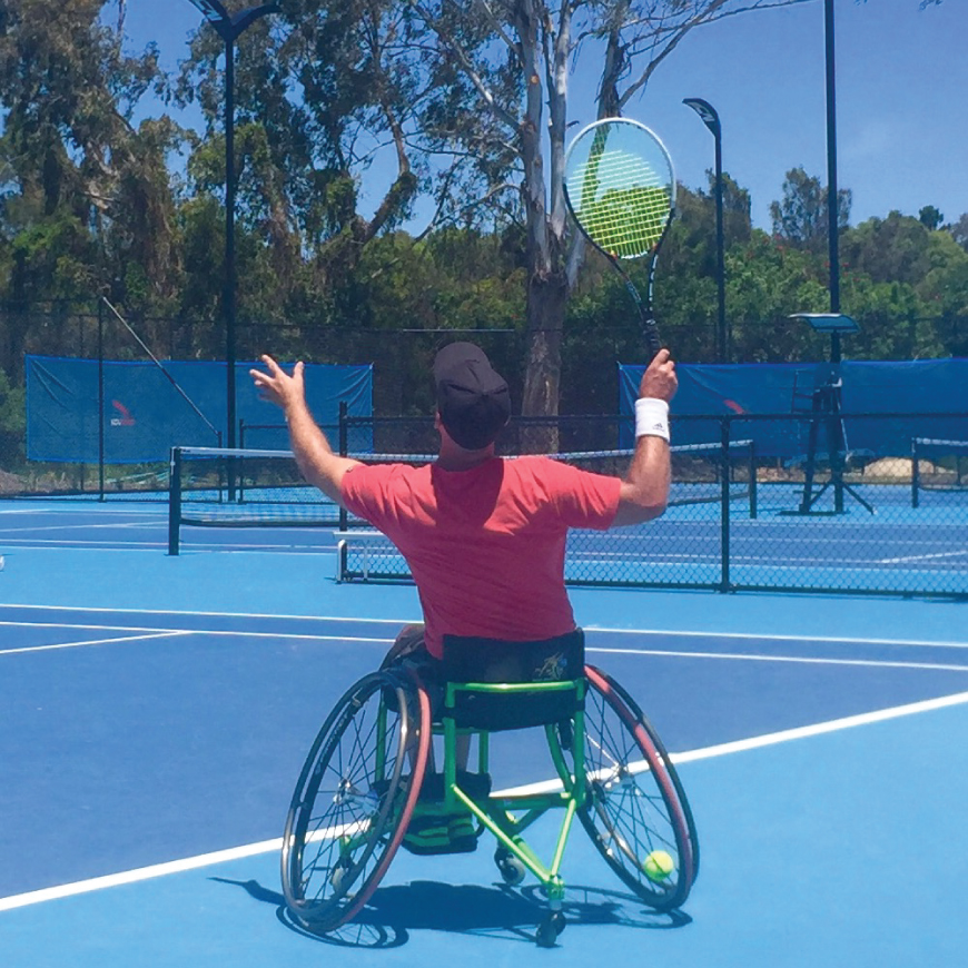 Mark Towner - Wheelchair Tennis